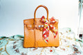 Ostrich Birkin reference photo by Wen-Cheng Liu, CC BY-SA 2.0. Source: https://commons.wikimedia.org/wiki/File:Hermes_Ostrich_Birkin_Bag.jpg. Not the Diamond Himalaya model.