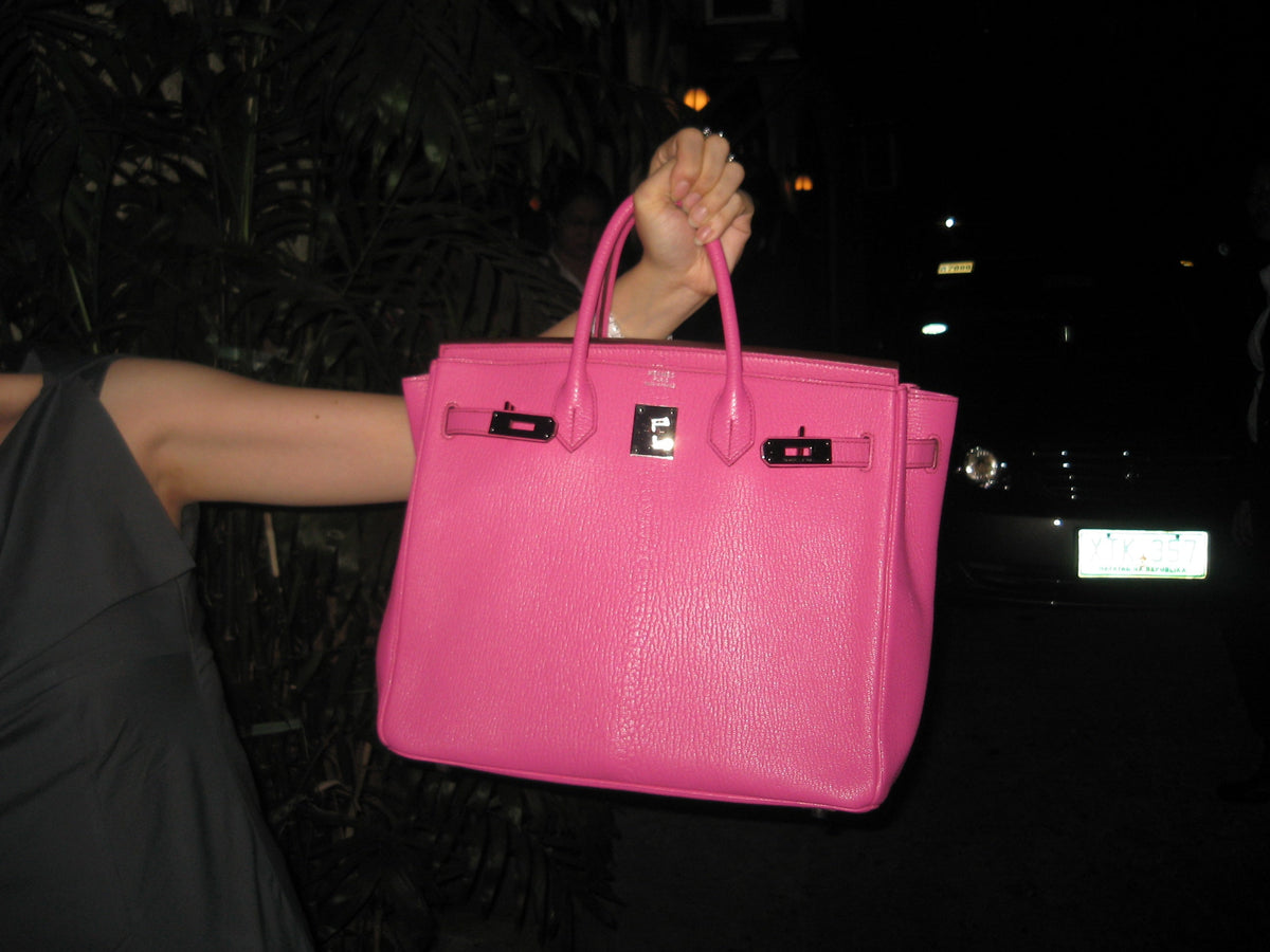 Pink Birkin reference photo by Yvette Religioso-Ilagan, CC BY 2.0. Source: https://commons.wikimedia.org/wiki/File:Pink_Birkin_bag_(2).jpg. Not the Shadow model.